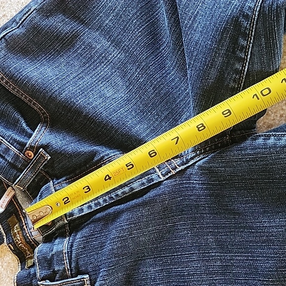 David Kahn Lauren Dark Wash Straight Leg Size 4 - Picture 9 of 14